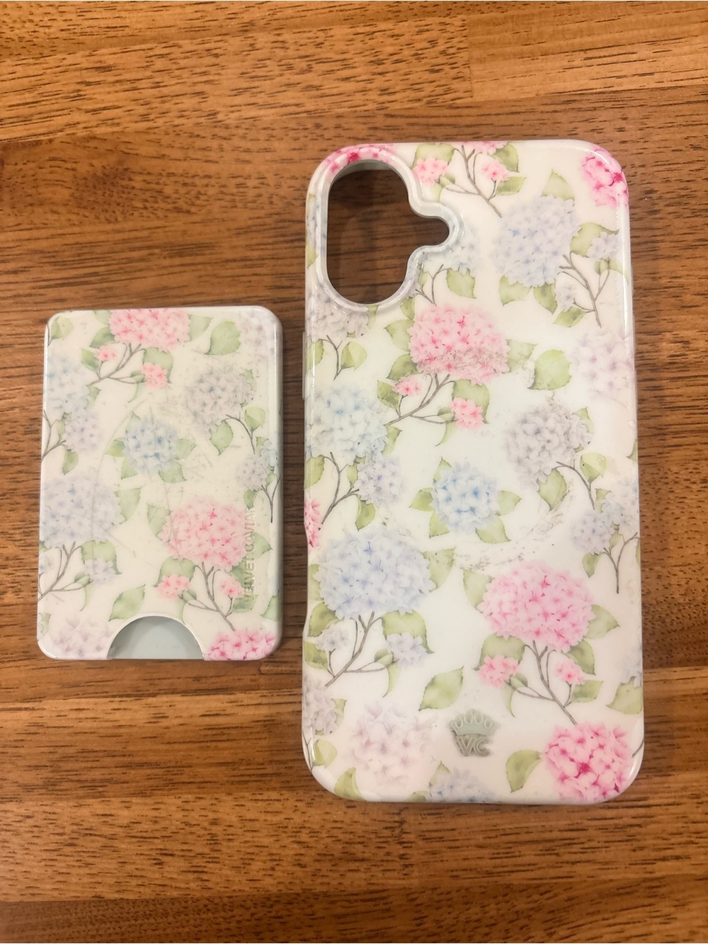 Velvet Caviar Hydrangea IPhone 16 Plus Phone Case and Magnetic Wallet